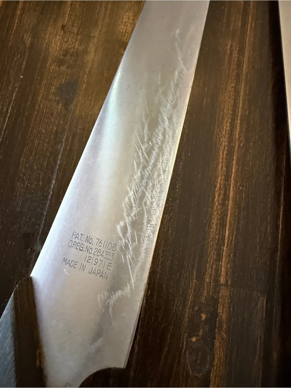 Not available MAC Japan Slicing Carving Knives Lot of 2 Pakkawood Handles